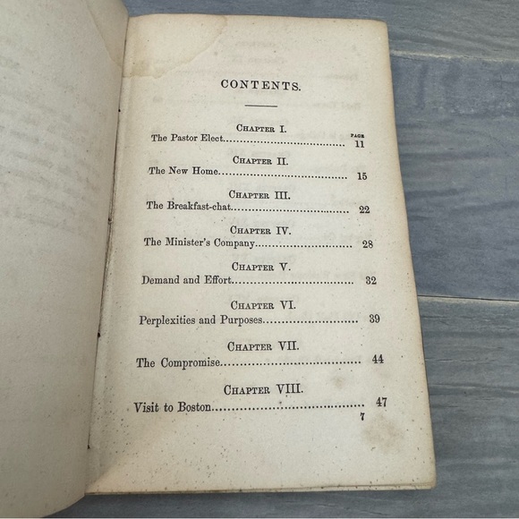 Antique THE SUNNY SIDE; or, the Country Minister's Wife 1851Hardback Book - Picture 13 of 17